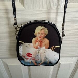 Small Marilyn Monroe crossbody purse